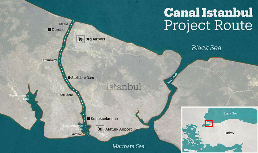 istanbul-canal Canal Istanbul Project