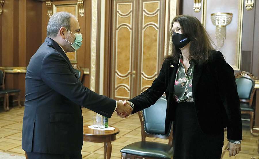 PM Pashinyan receives delegation led by OSCE Chairperson-in-Office Ann Linde