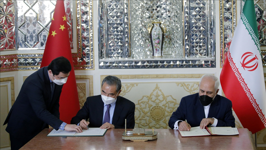 Javad Zarif & Wang Yi Tehran