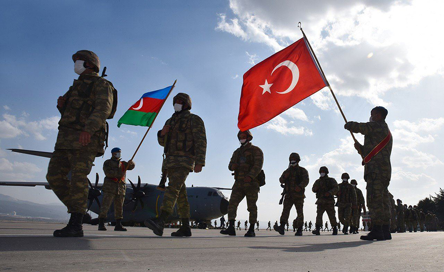 Azerbaijan and Turkey joint military exercises