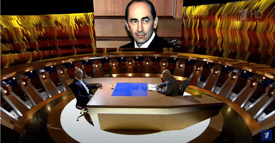 Kocharyan Pozner TV program