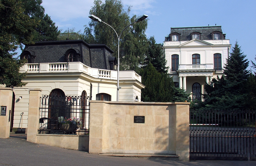 Russian embassyin Prague
