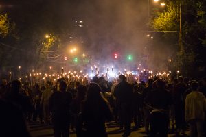 torchlight procession