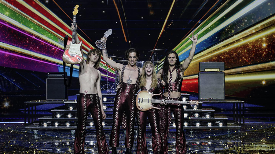 Italy's Maneskin wins