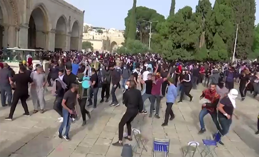 clashes in Israel