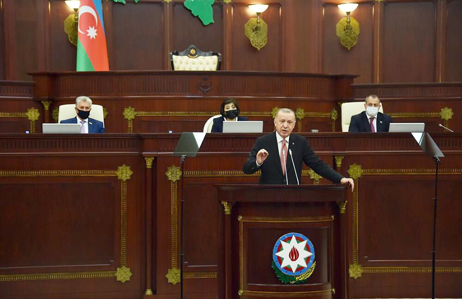 Erdogan in Baku