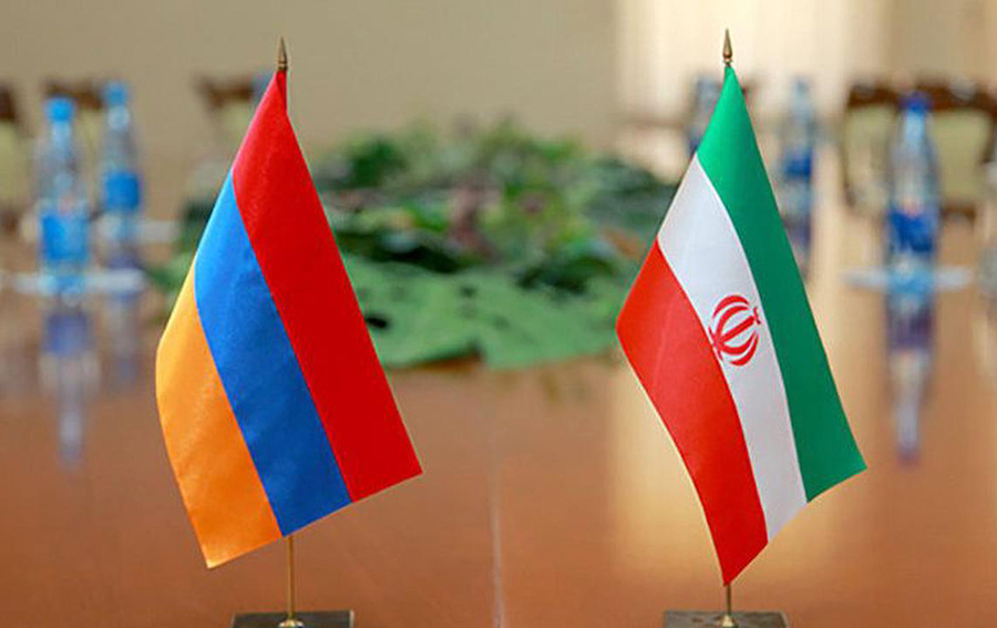 iran-armenia Իրանի և Հայաստանի դրոշները
