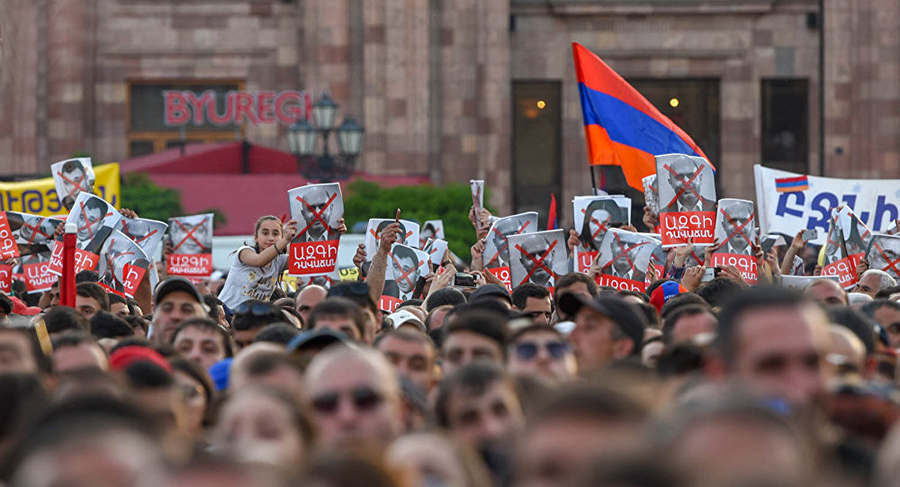 protest Yerevan 2018