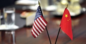 US & China flags