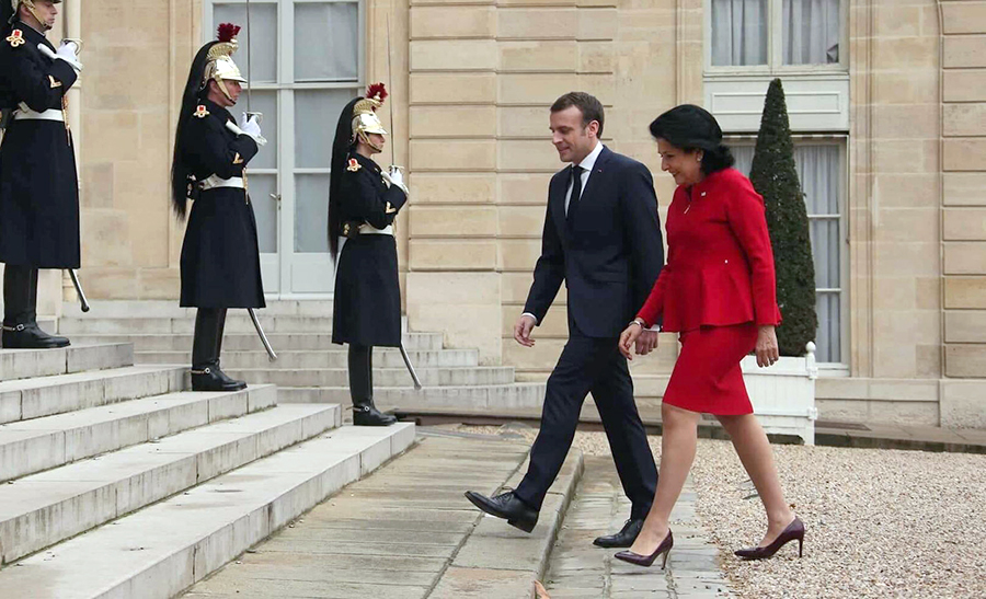 Macron & Zourabishvili