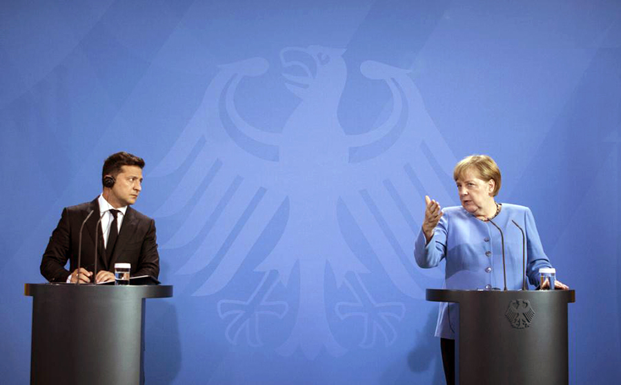 Merkel & Zelensky