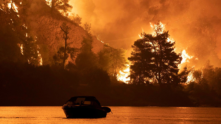 Հրդեհ Հունաստանում