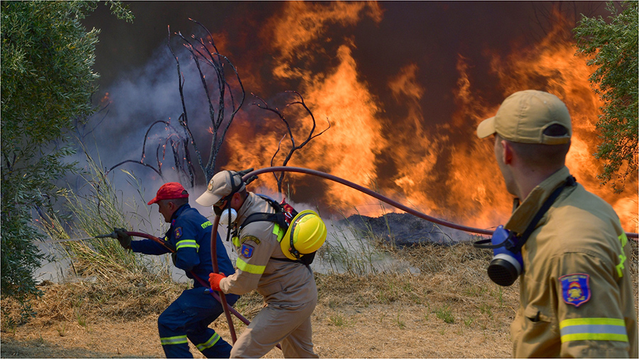 Greece fire