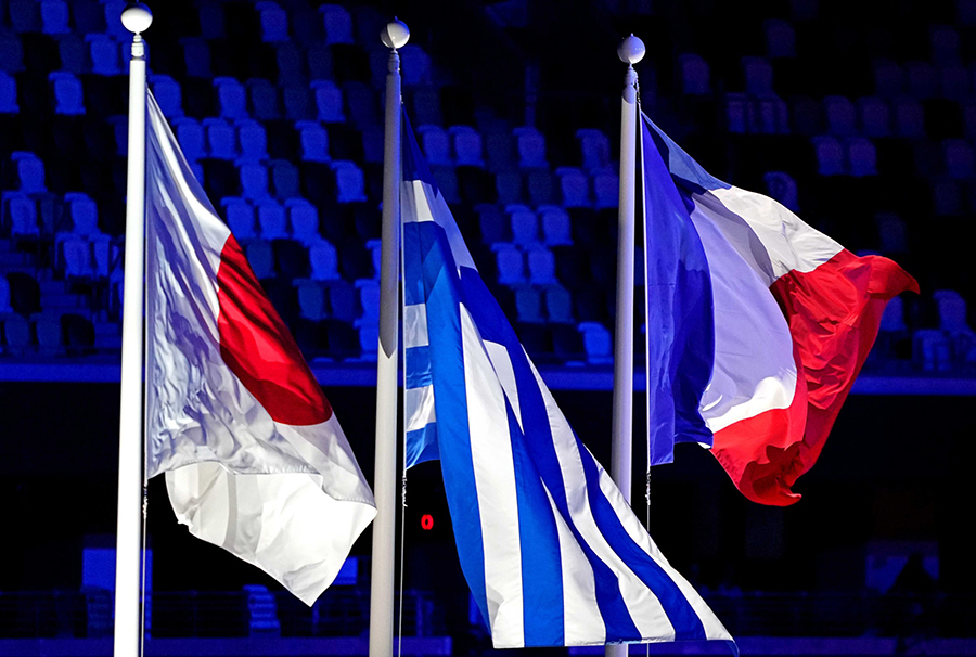 olympic-flags Olympic flags