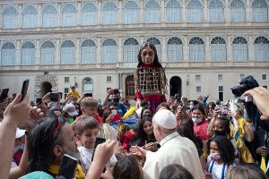 Pope Francis & Little Amall