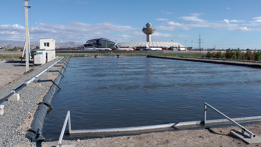 water-clear clean water