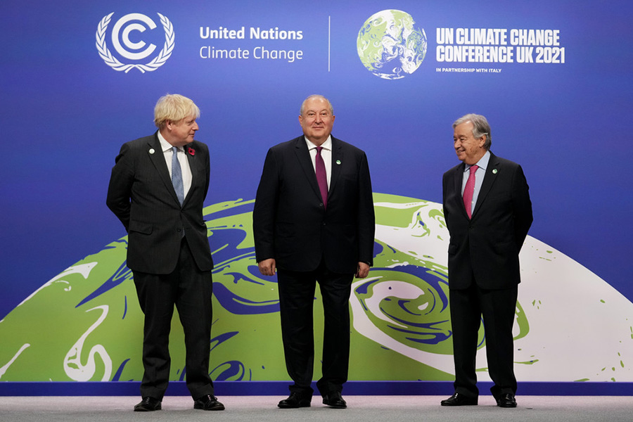 COP26 Armen Sargsyan