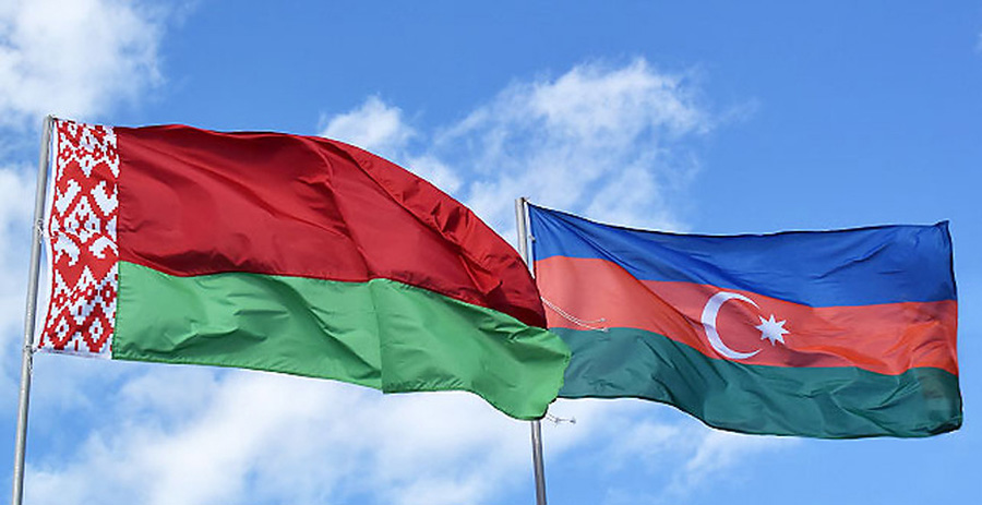 Azerbaijan, Belarus flags