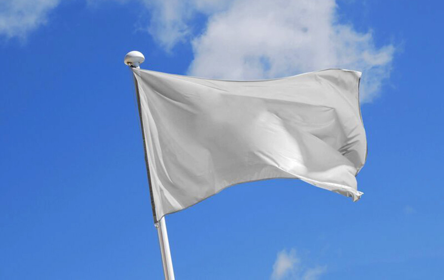 flag white