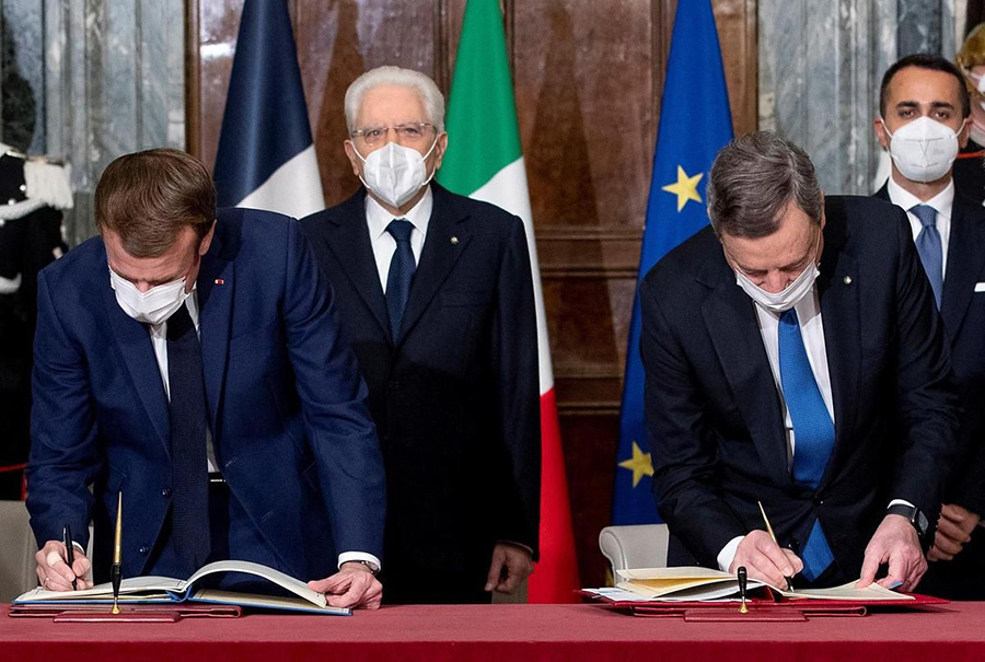 france-italy Cooperation, Italy & France
