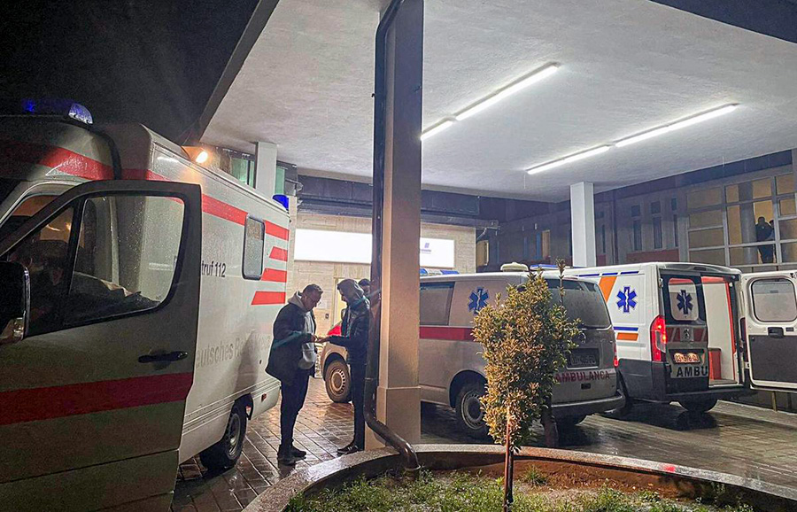 Kosovo Bus Attacked