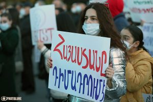 Protest action Yerevan