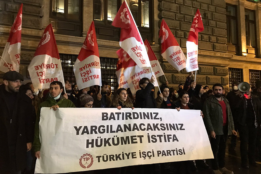 turkey-protest Istanbul protest