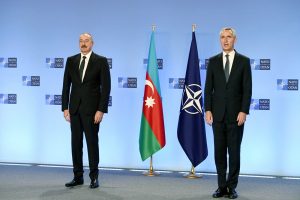 Ilham Aliyev & Secretary-General of NATO Jens Stoltenberg