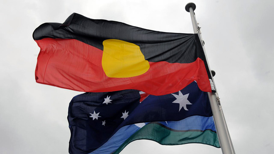 Australia Aboriginal flag