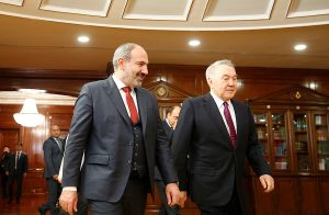 Pashinyan & Nazarbayev