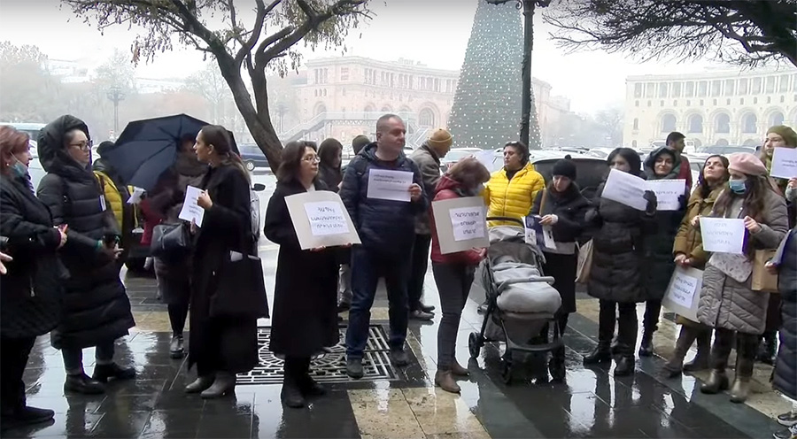 Protest Yerevan