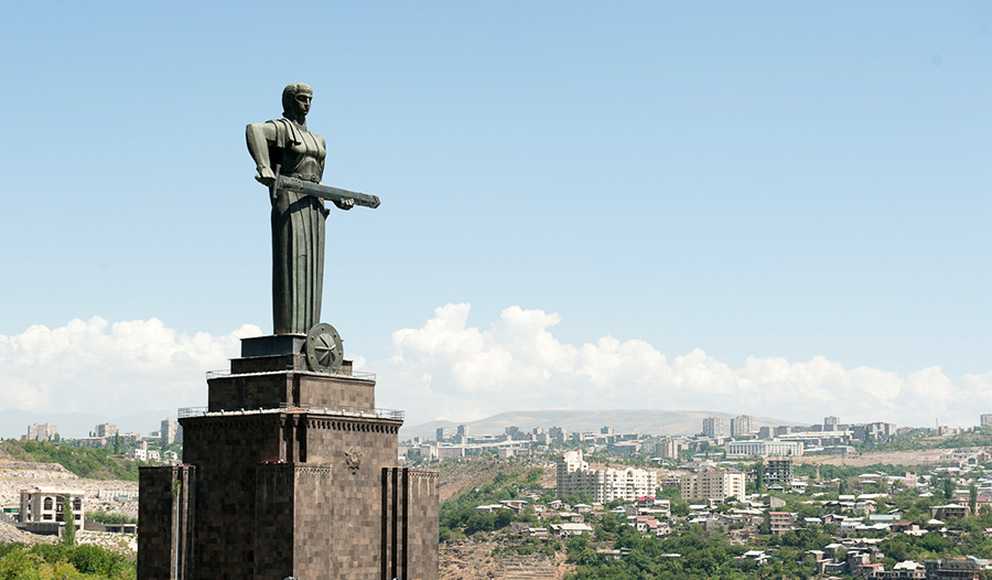 Mother Armenia monument