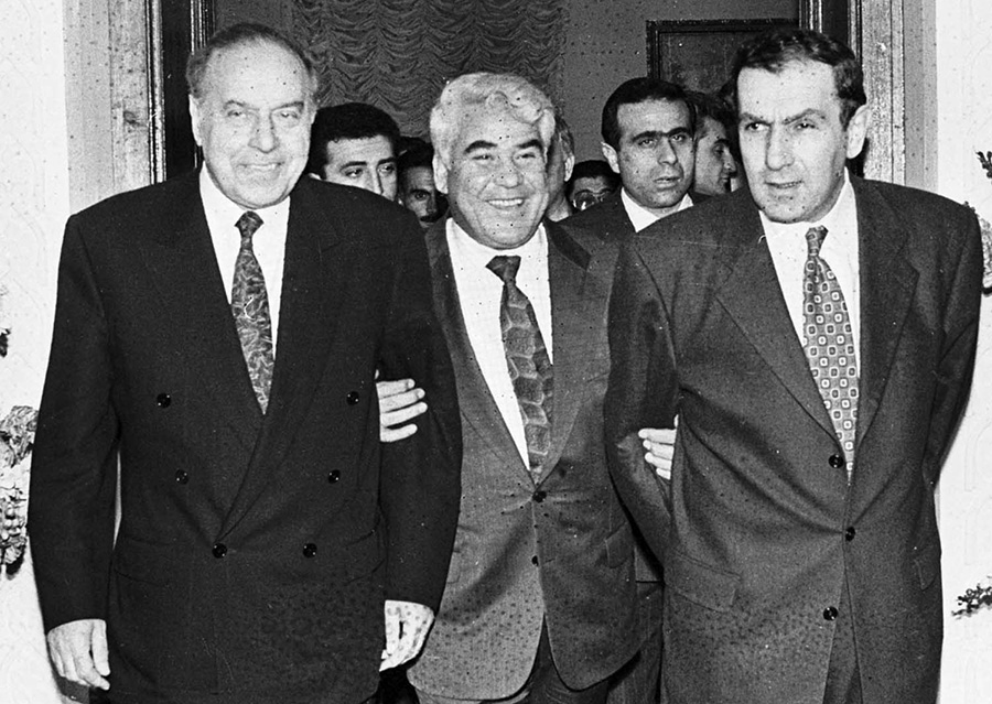 Levon Ter-Petrosyan & Heydar Aliev