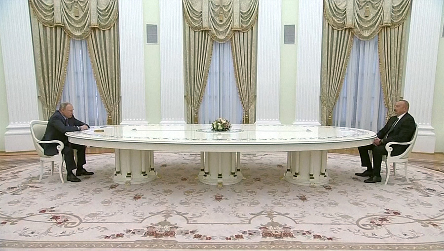 putin & aliyev