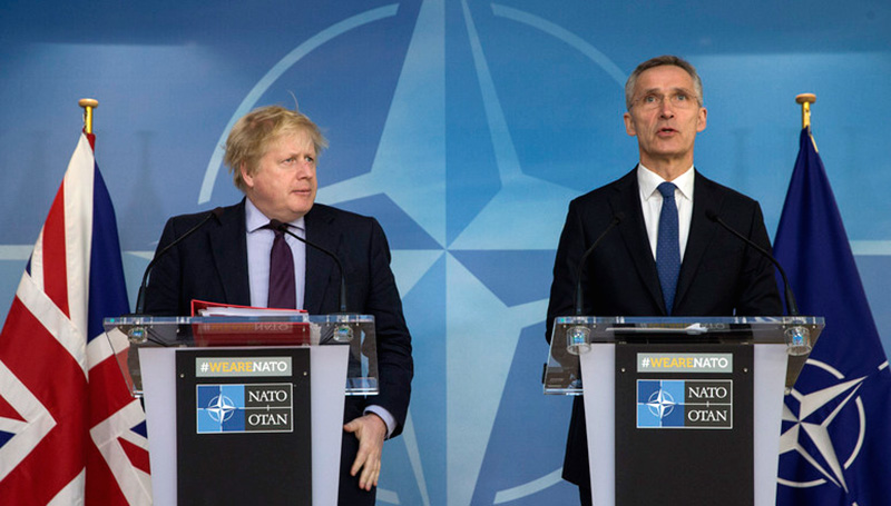 Jens Stoltenberg & Boris Johnson