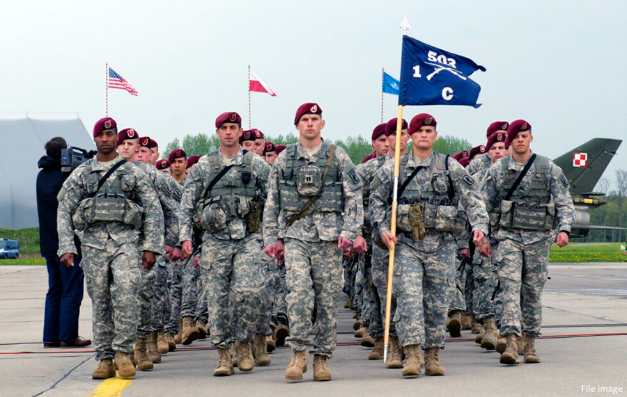 US troops Poland