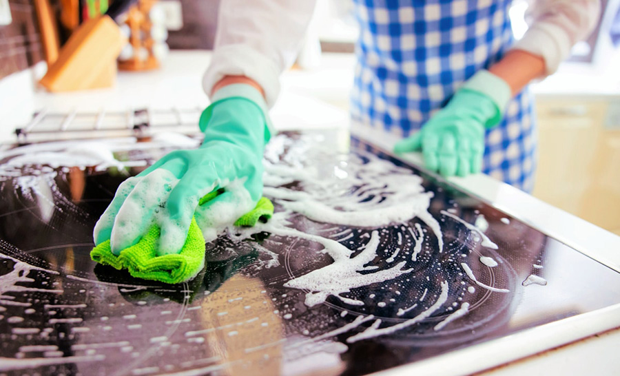 kitchen cleaning