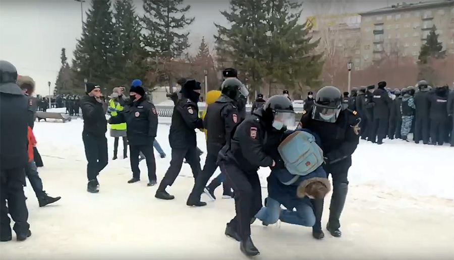 protest against Russia’s attack on Ukraine