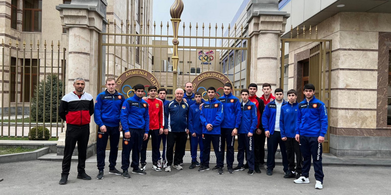 Armenia box team