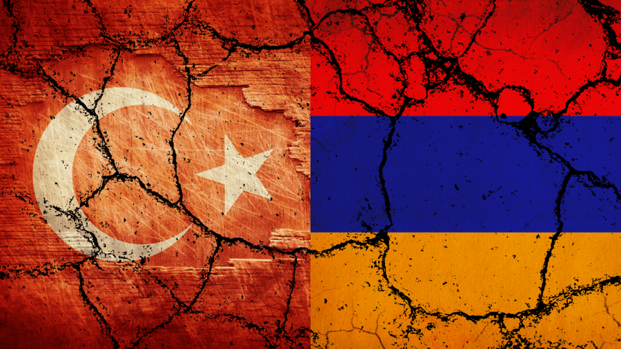 armenia-turkey-flags Armenia Turkey flags