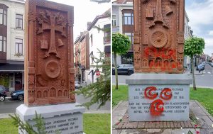 Brussel armenian Genocide monument
