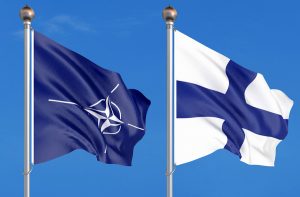 Finland & NATO flags