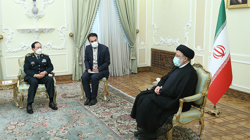 Wei Fenghe & Ebrahim Raisi