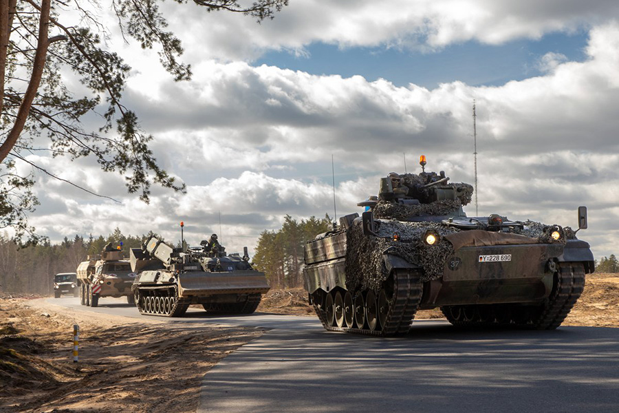 NATO troops