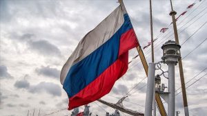 Russian flag ship