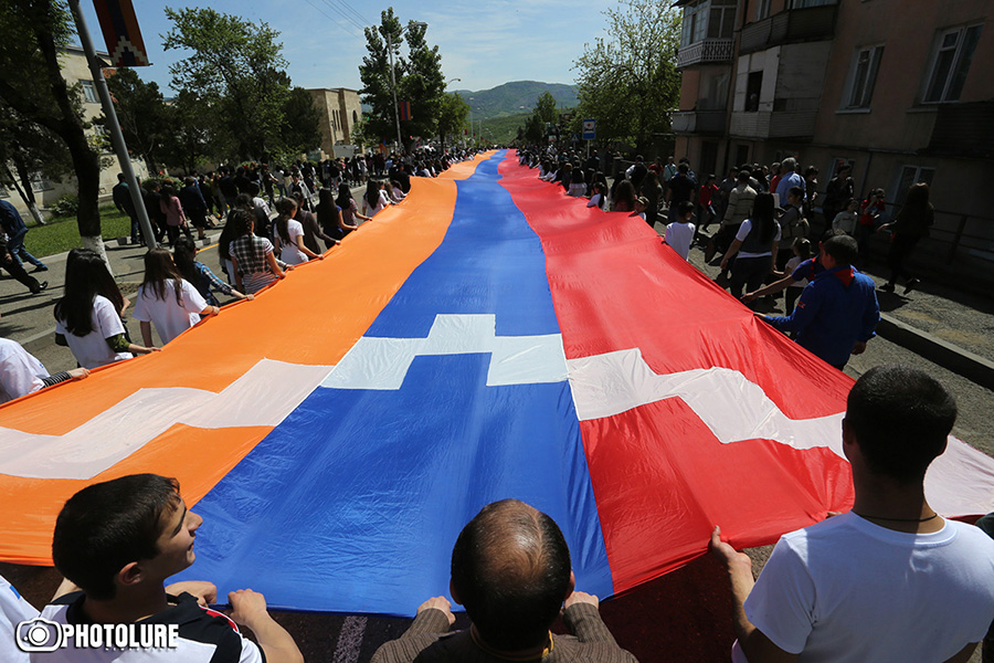 Artsakh flag