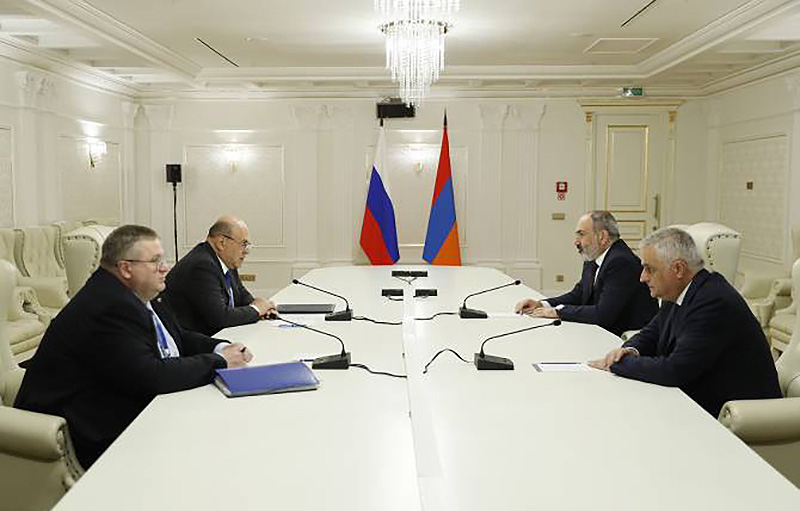 pashinyan-mishustin pashinyan & mishustin