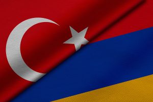 armenia & Turkey flags