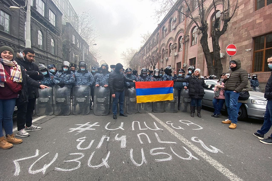 Protest Yerevan