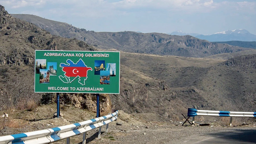 poster welcome to Azerbaijan